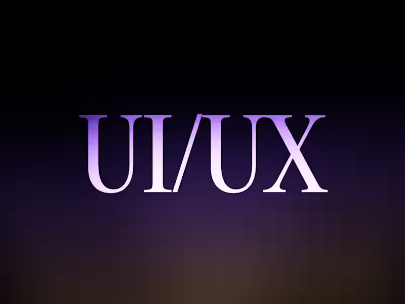 Cover image for UI/UX Design Services