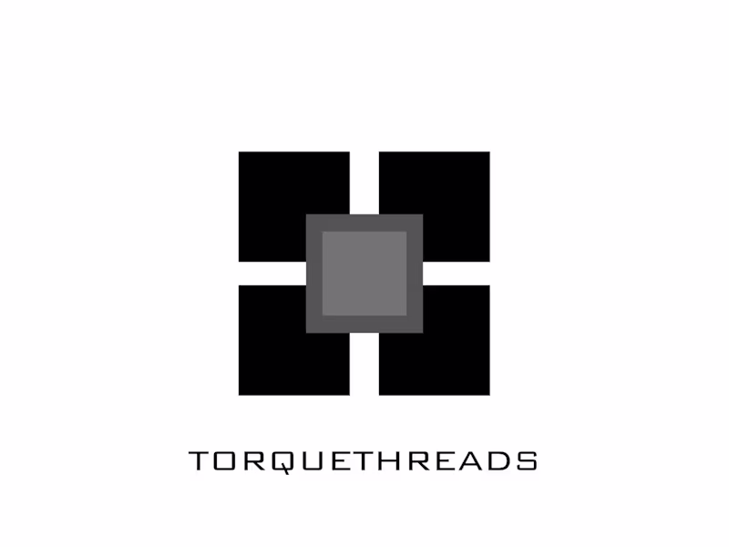 Cover image for Contemporary Square Symbol Logo – TorqueThreads