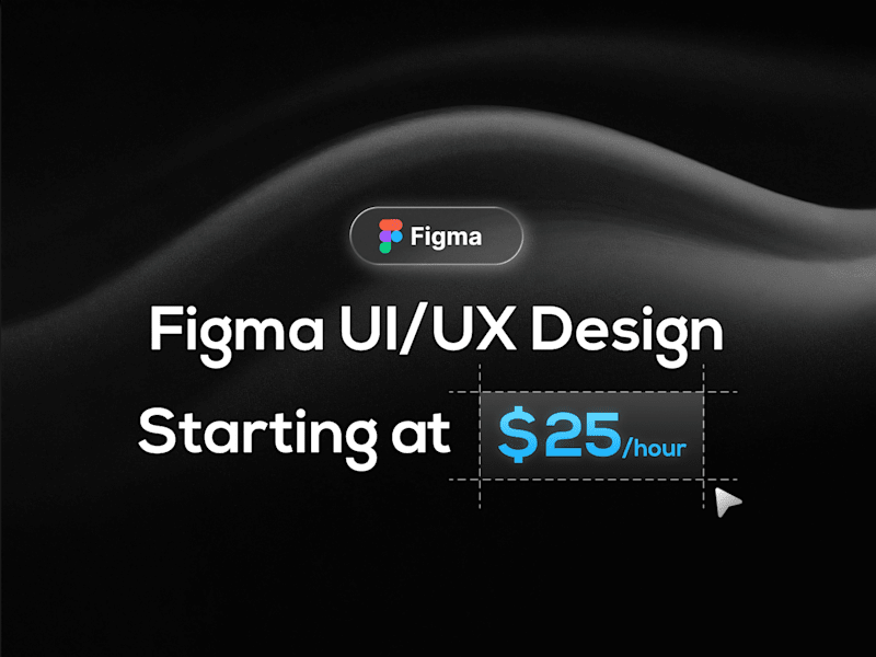 Cover image for Figma UI/UX Design - Website, Mobile App, WebApp