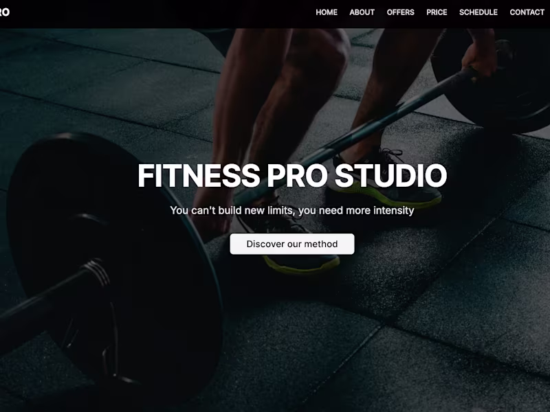 Cover image for Hit the gym with Fitness Studiio. Book classes, see membersh...