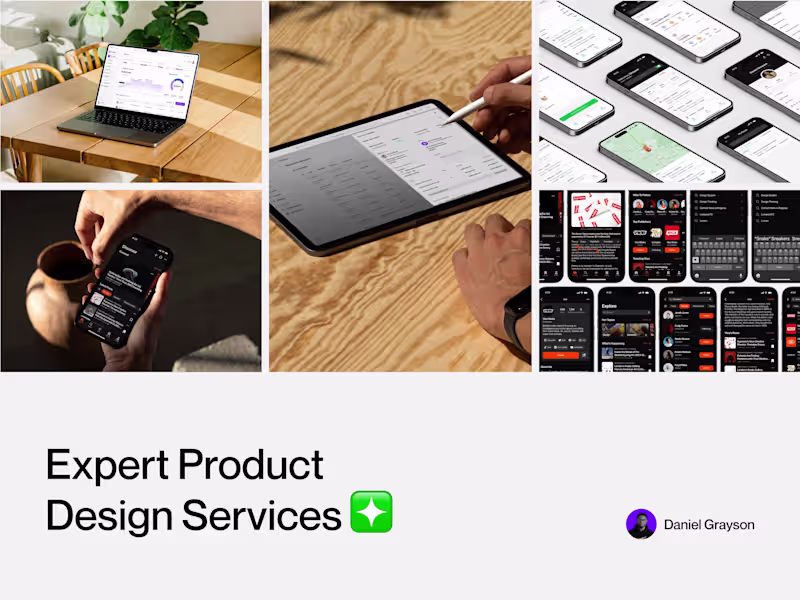 Cover image for Expert Product Design Services