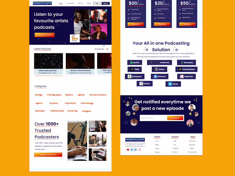 Cover image for I will design landing page in Figma