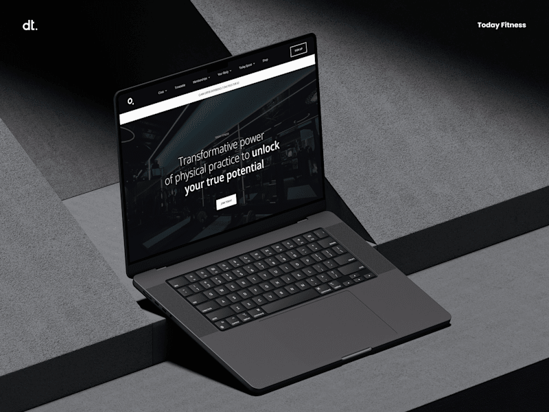 Cover image for TODAY Fitness | Webflow to Framer