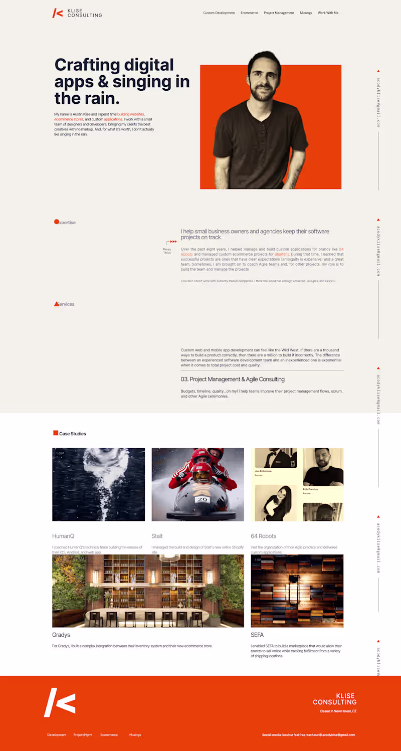 Cover image for Klise Consulting 