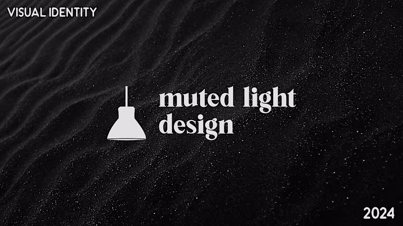 Cover image for MUTED LIGHT DESIGN - Rebrand of Visual Identity