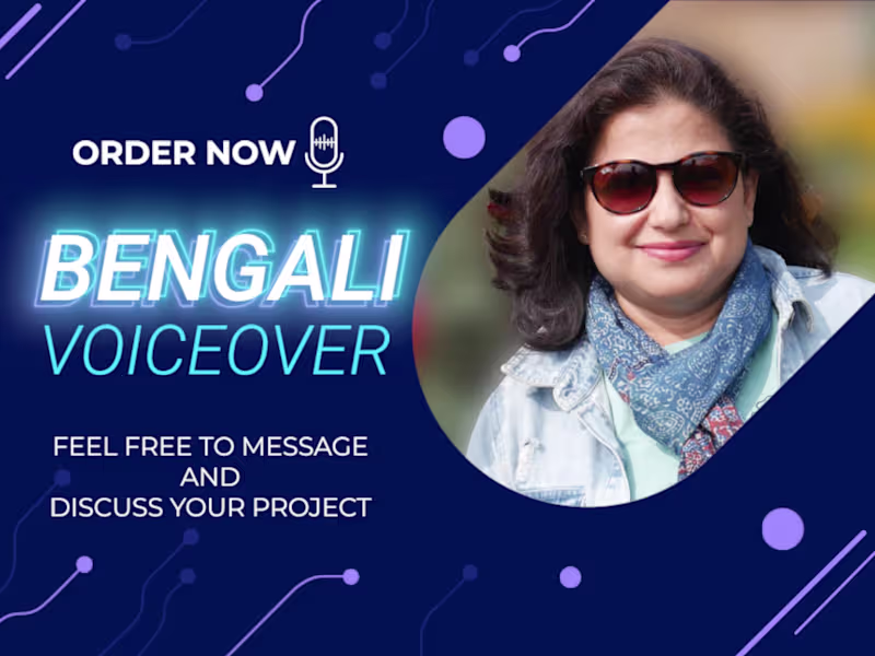 Cover image for Professional Bengali Voiceover | Engaging & Versatile