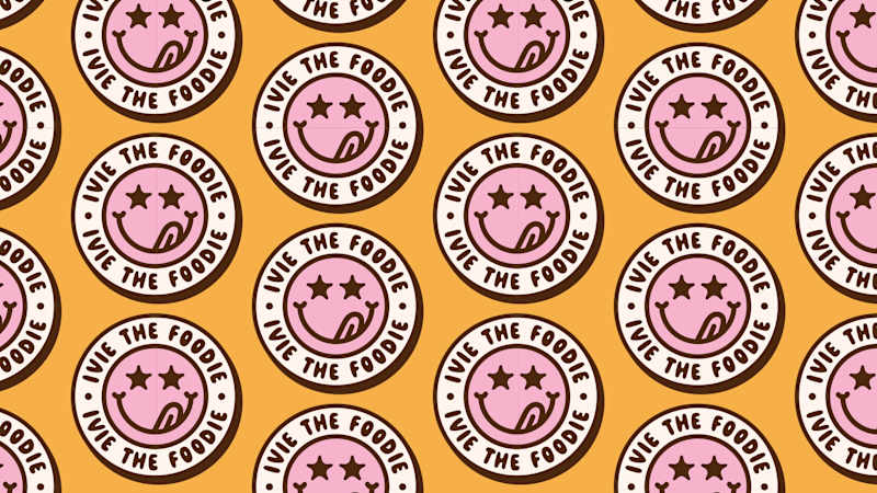 Cover image for Visual brand identity design for a food influencer