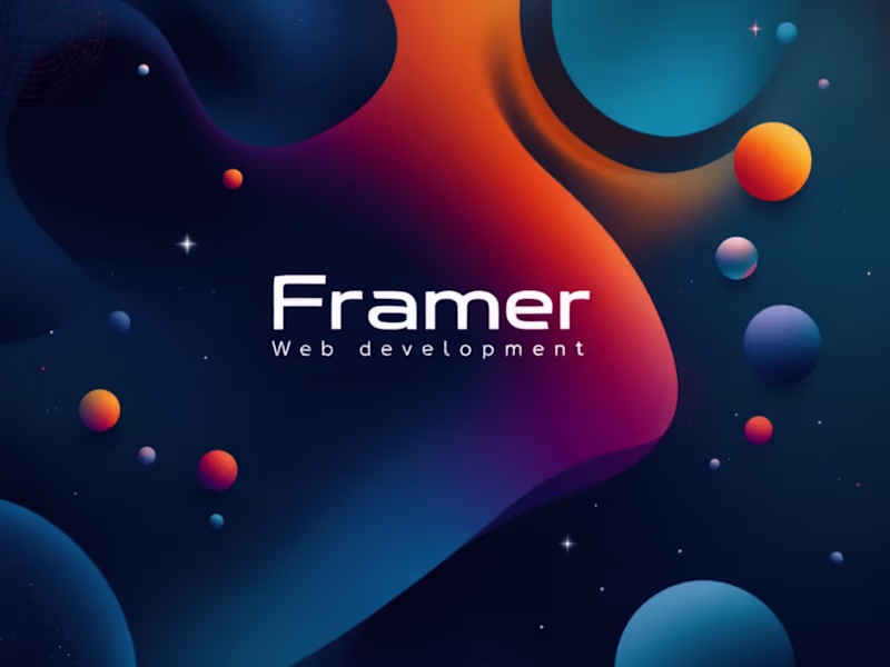 Cover image for Framer Web Design & Development