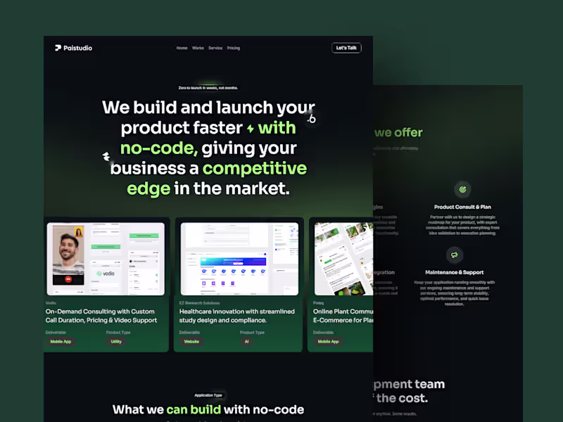 Cover image for Paistudio - Design & No Code Agency Indonesia - Bubble.io