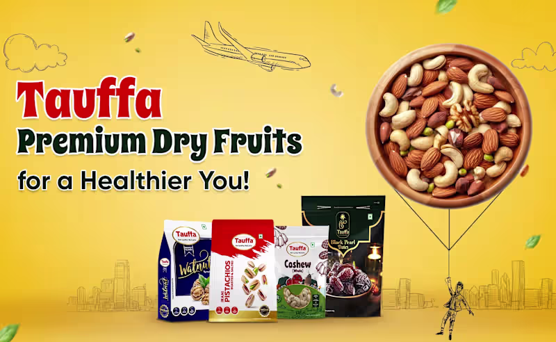 Cover image for Social Media Optimization for Tauffa Dry Fruits