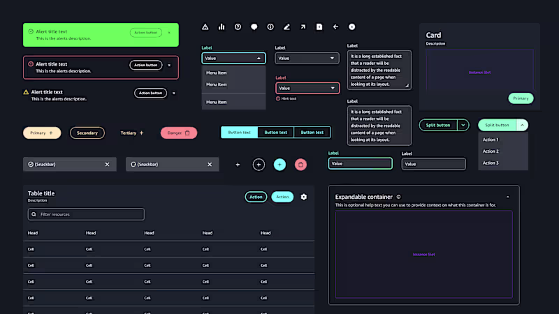 Cover image for Building a design system for AI/ML services at scale. 