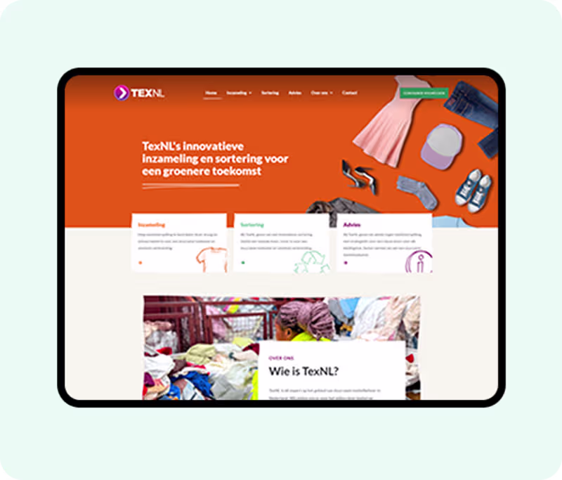Cover image for TexNL Website Design and Development