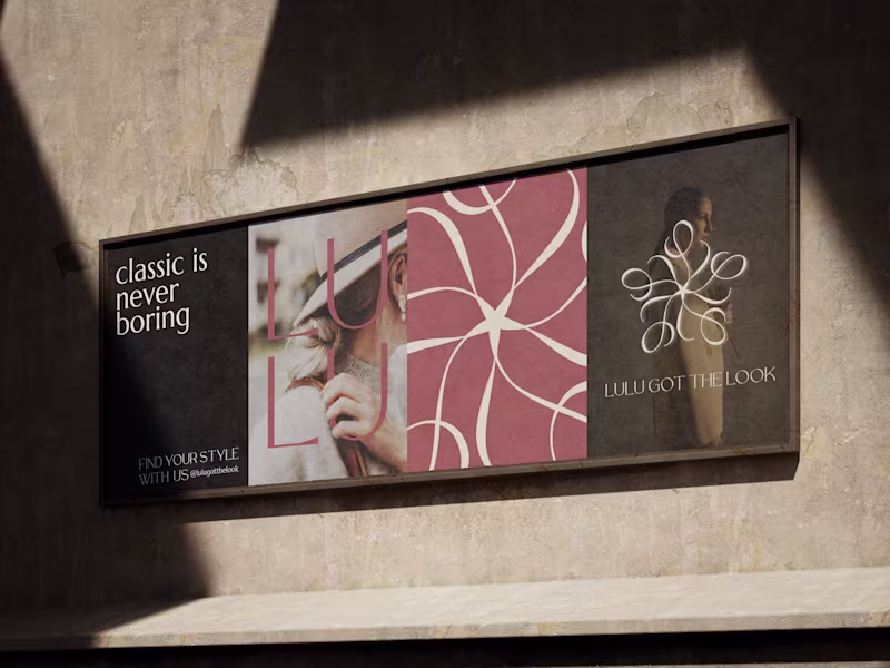 Cover image for Lulu got the look | branding, social media template