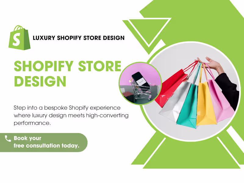 Cover image for Luxury Shopify Store Design