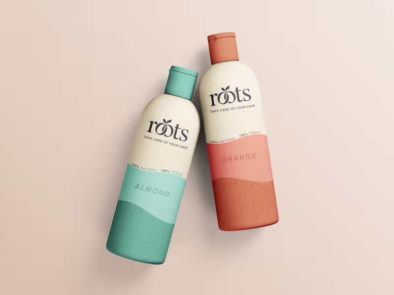 Cover image for Roots Shampoo Bottles