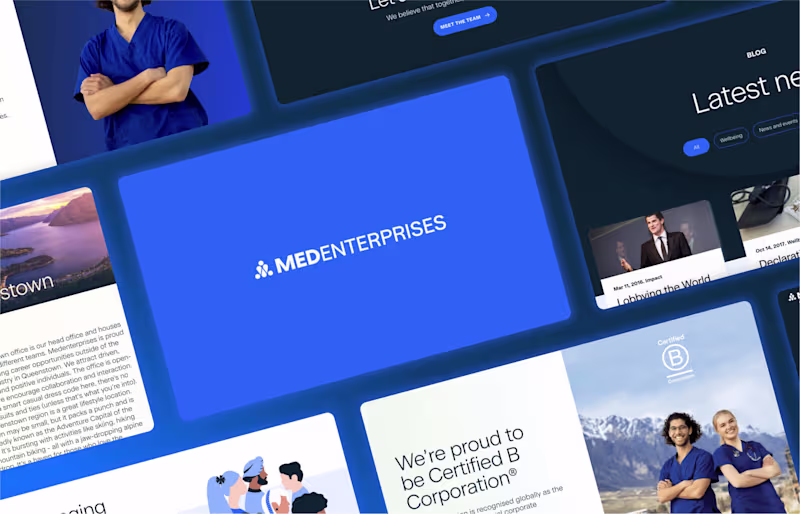 Cover image for Medenterprises Case Study | What IF Web