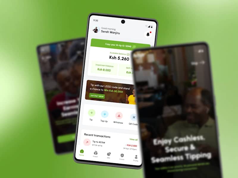 Cover image for M-Tip Mobile App Redesign