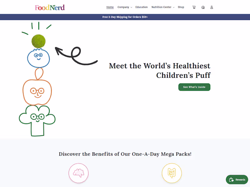 Cover image for FoodNerd | The highest nutrient-dense food for babies and moms