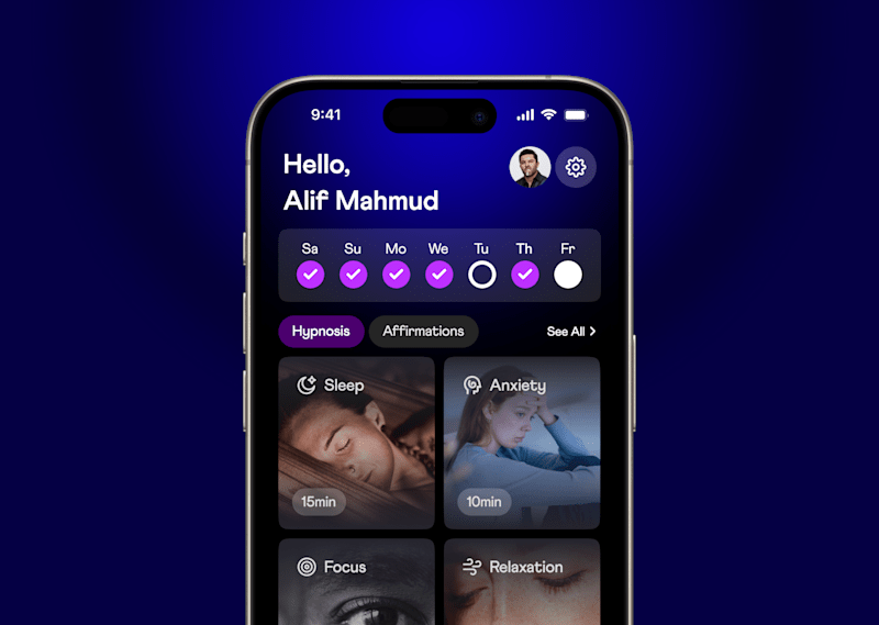 Cover image for Affirmate | Mobile App Design