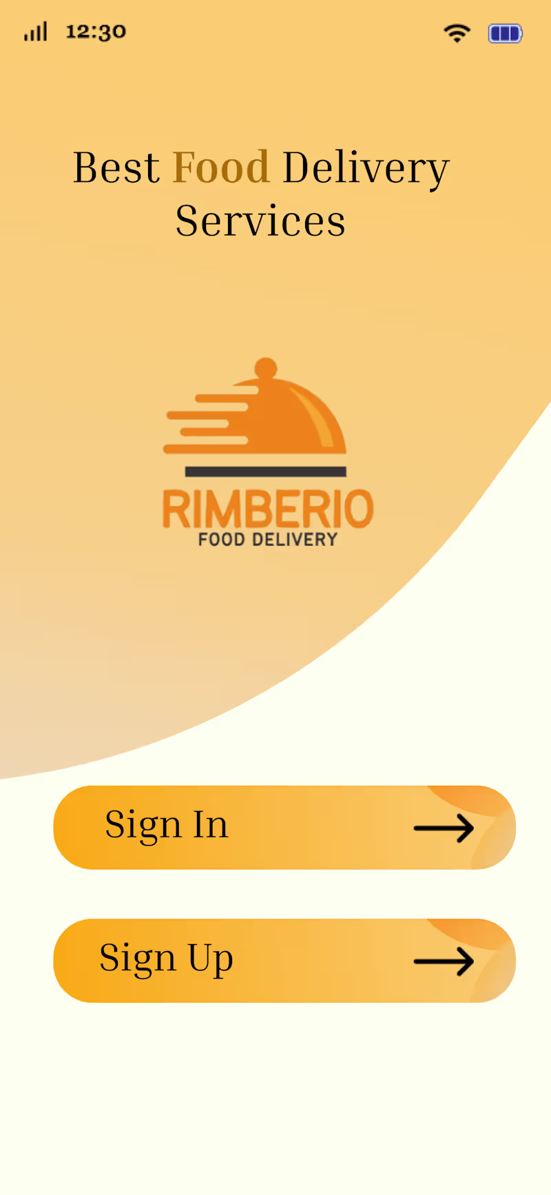 Cover image for Welcome screen and login screen