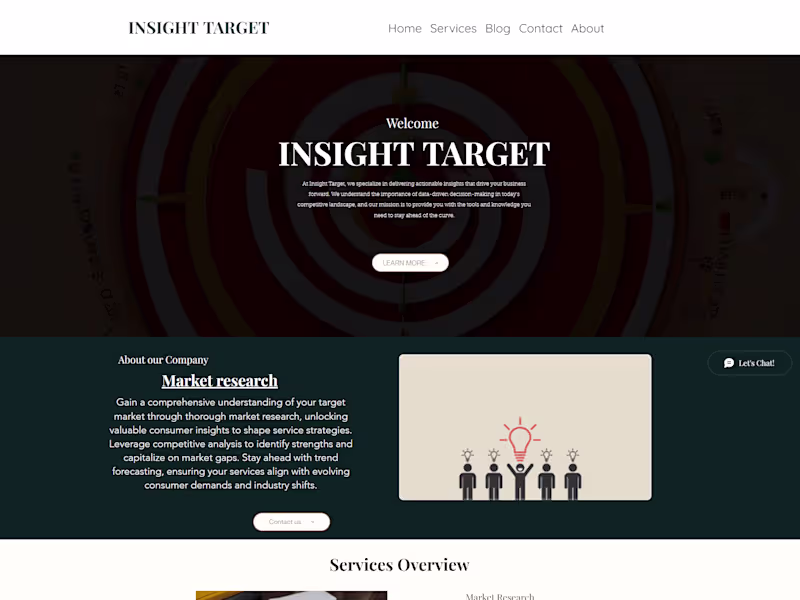 Cover image for INSIGHTARGET