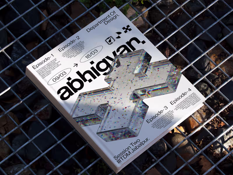 Cover image for Brand & Visual identity for Abhigyan.