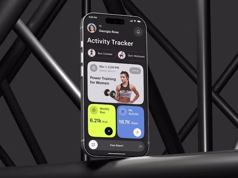 Cover image for Fitness Tracker Mobile App