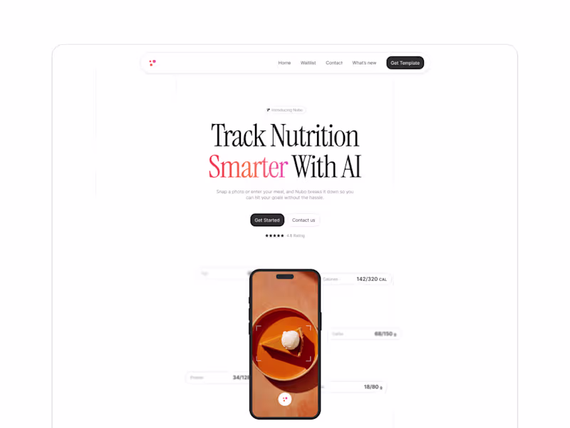Cover image for Nubo - Technology Website Template