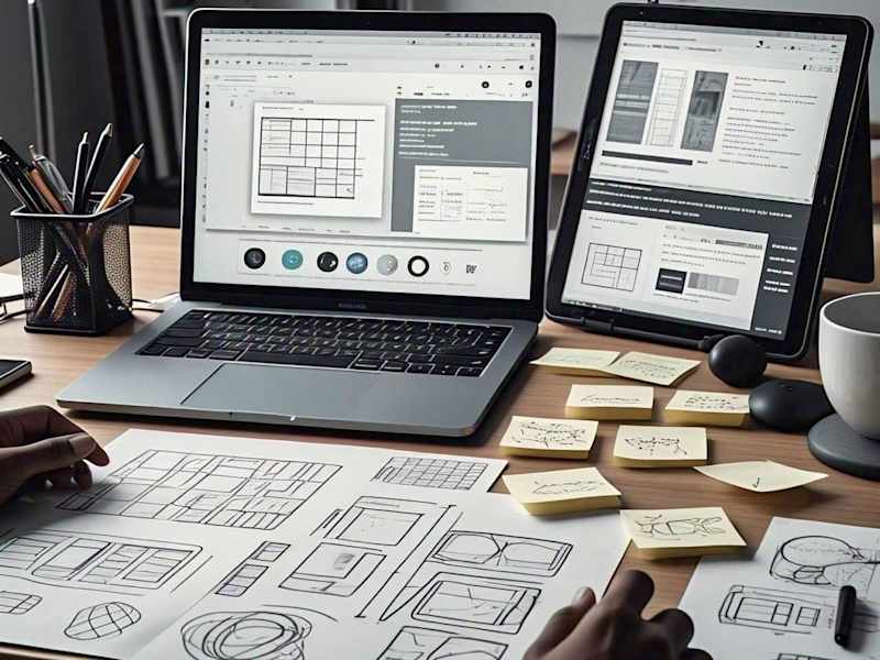 Cover image for Website Design & Wireframing
