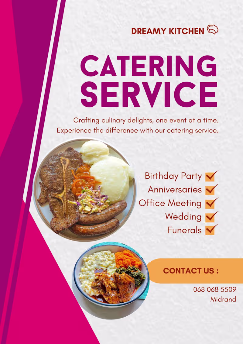 Cover image for Dreamy Catering Company