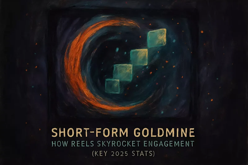 Cover image for Short-Form Goldmine: How Reels Skyrocket Engagement (Key 2025 Stats)