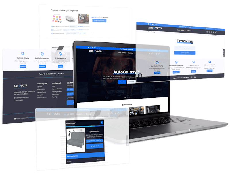 Cover image for Autovativ - Shopify Website