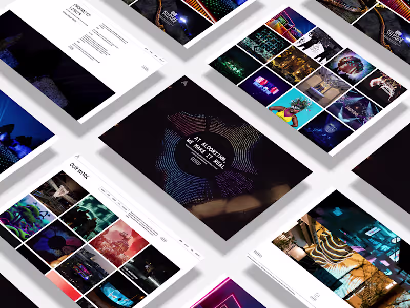 Cover image for Algorithm - Website