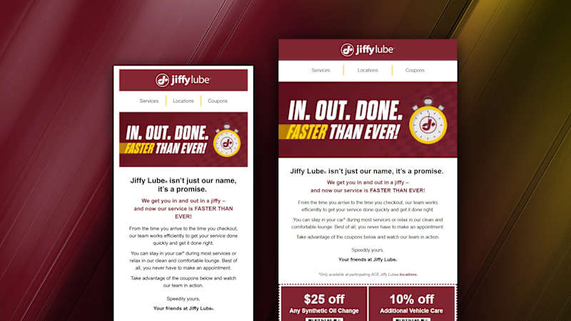 Cover image for Jiffy Lube GIF Creation