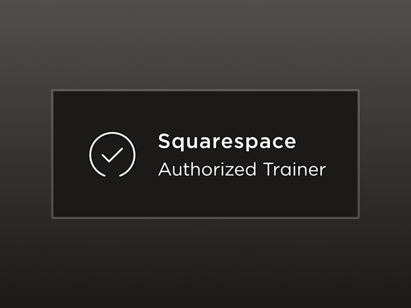 Cover image for Squarespace Authorized Training