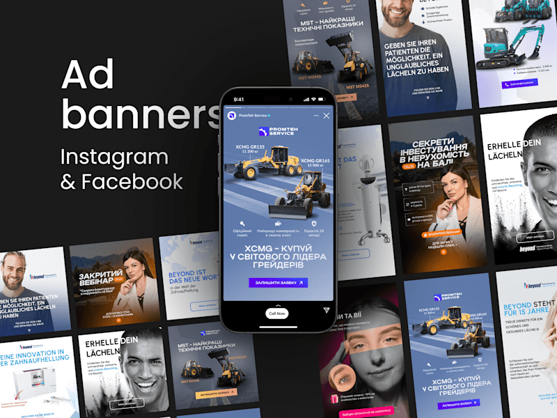 Cover image for Instagram & Facebook Advertising Banner Design