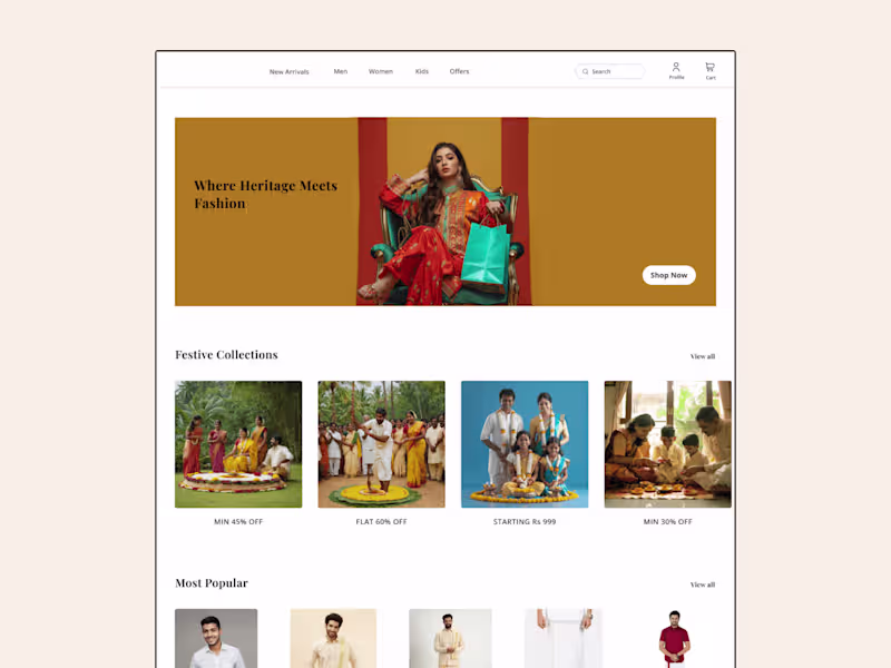 Cover image for e-commerce website