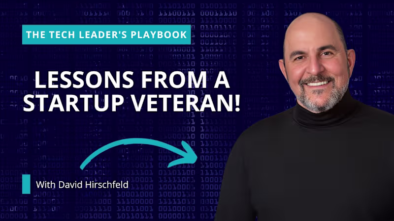Cover image for The Smart Way to Scale Startups with David Hirschfeld - YouTube