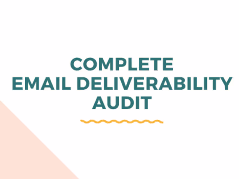 Cover image for Email Deliverability Consulting