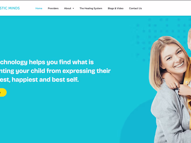 Cover image for Home Page -Wholistic Minds