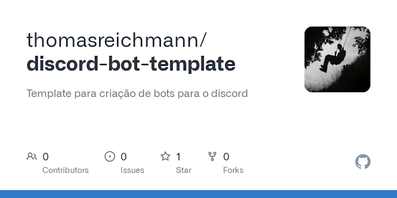 Cover image for Discord Bot Template