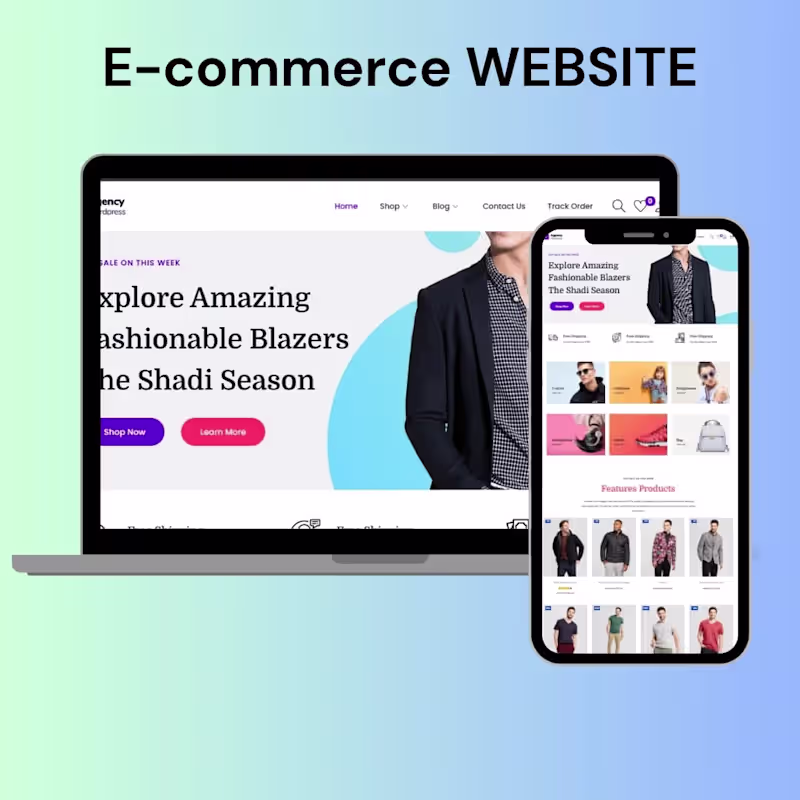 Cover image for Multivendor E-commerce Website Development