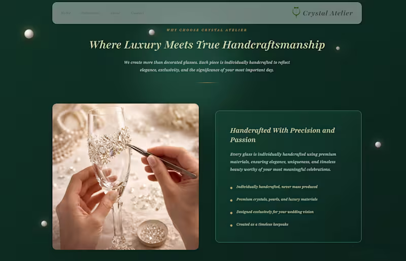 Cover image for Luxury Business Website Built with