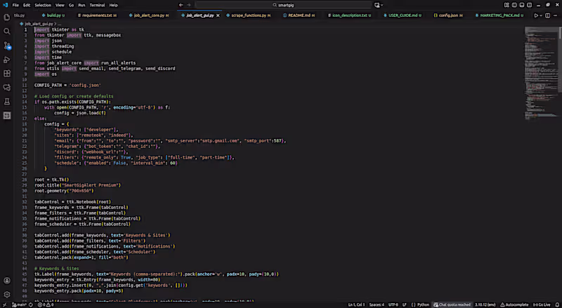 Cover image for A comprehensive job and gig alert system with a user-friendl...