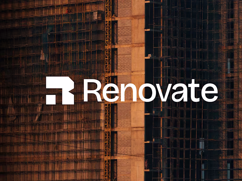 Cover image for Renovate Brand Identity Design