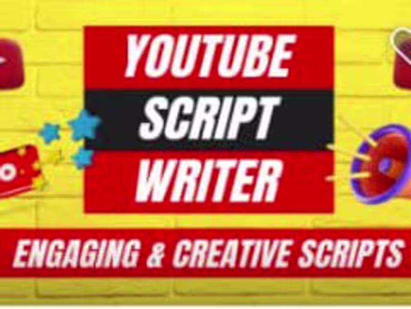 Cover image for I will research and write a content for your youtube videos