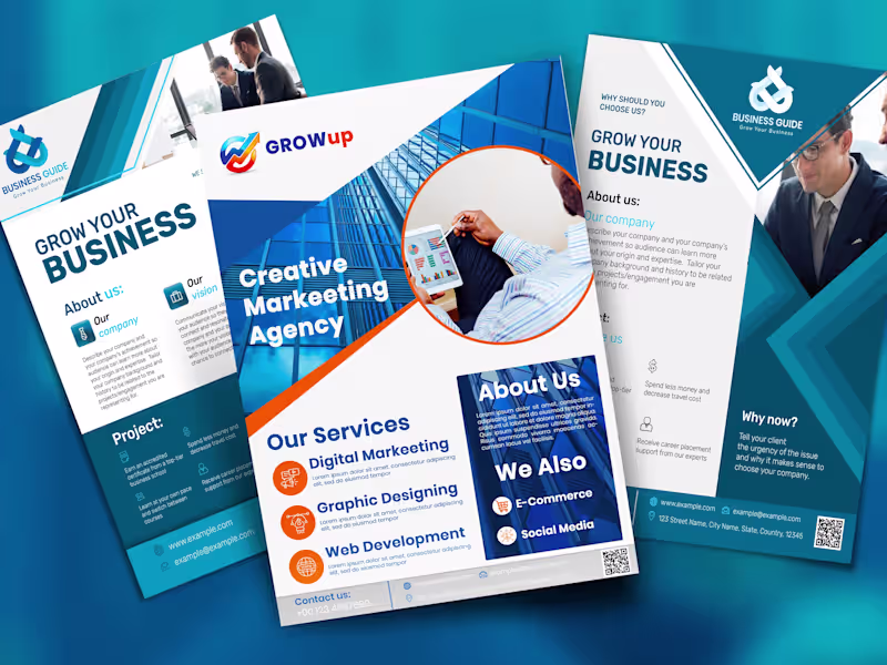 Cover image for Versatile Graphic Design Services: Digital, Print, and Media