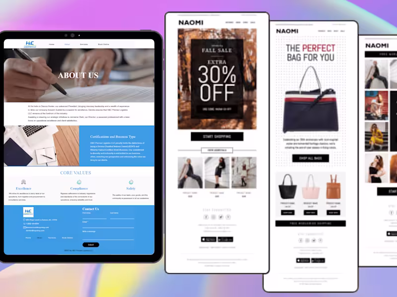 Cover image for I will create responsive wix website, redesign wix website 