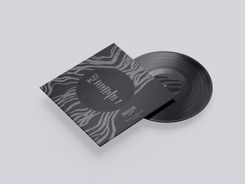 Cover image for Vinyl cover design