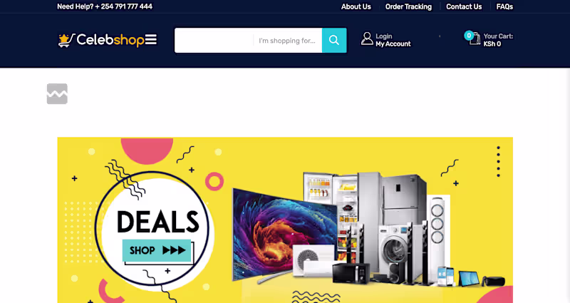 Cover image for Celebshop